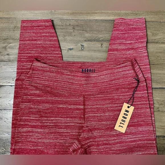 NWT NOBULL Women’s Tight 28” - Medium - Wine Melange - Picture 6 of 9